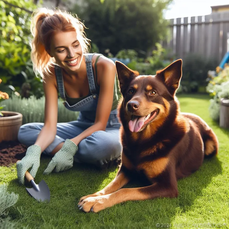 Foundation Stock Service Australian Kelpie Dog separation anxiety0055