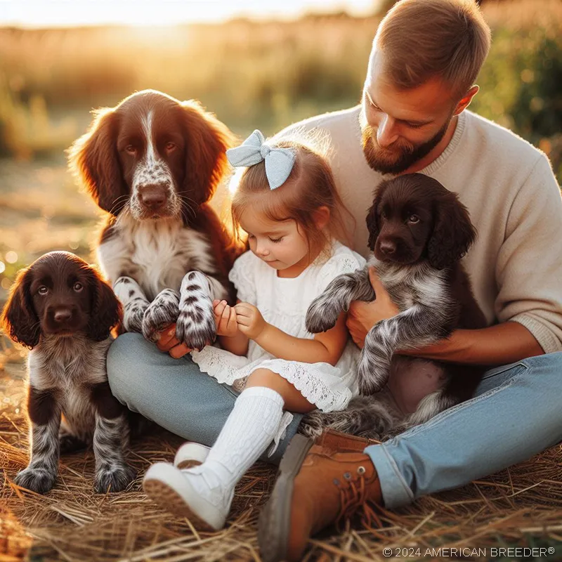 Foundation Stock Service German Longhaired Pointer Dog 0302