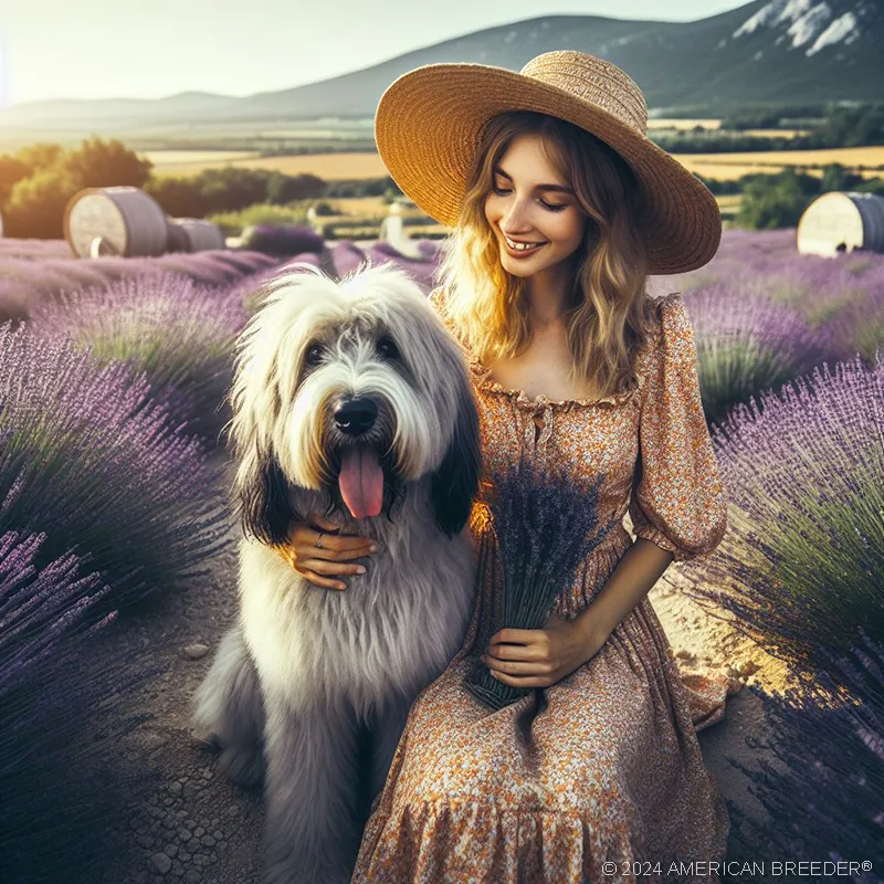 Herding Dogs Bearded Collie Dog 10713