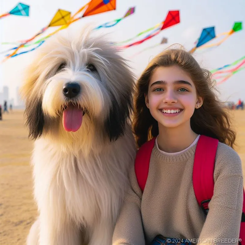 Herding Dogs Bearded Collie Dog 80720