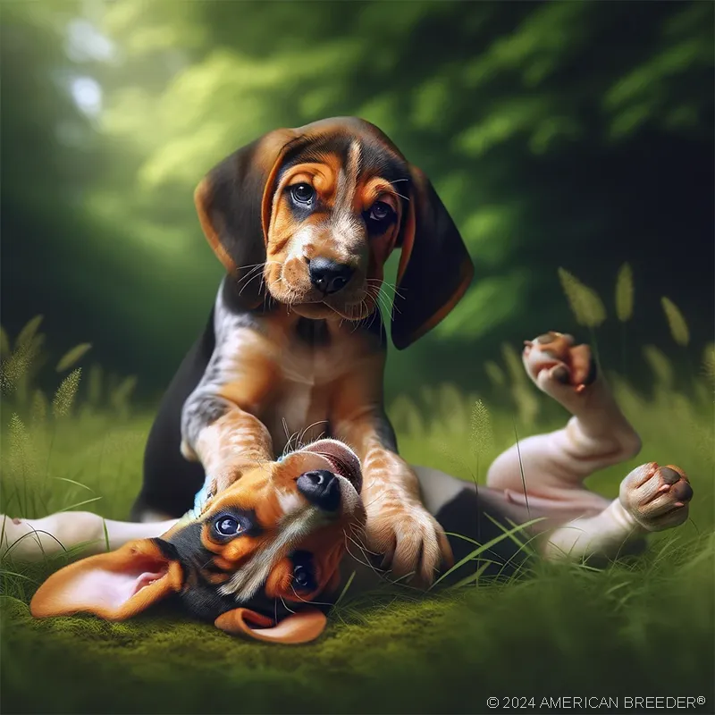 Hound Dogs hounds American English Coonhound puppy 41043