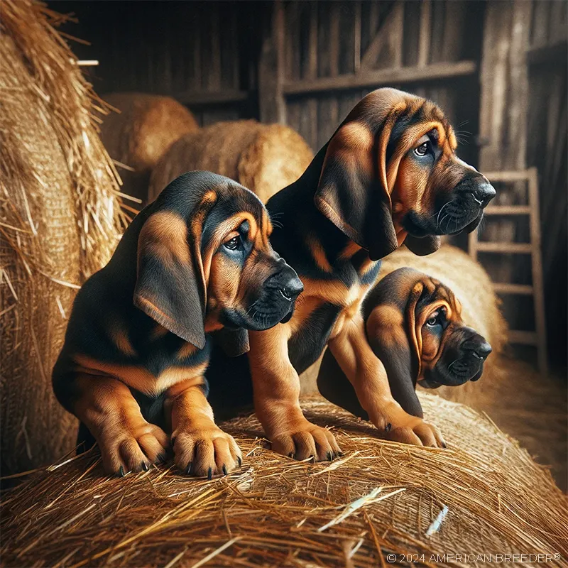 Hound Dogs hounds Bloodhound puppy 81107