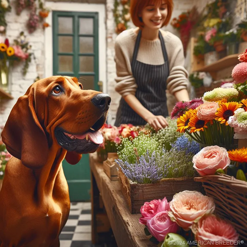 Hound Dogs hounds Redbone Coonhound Puppy 1263