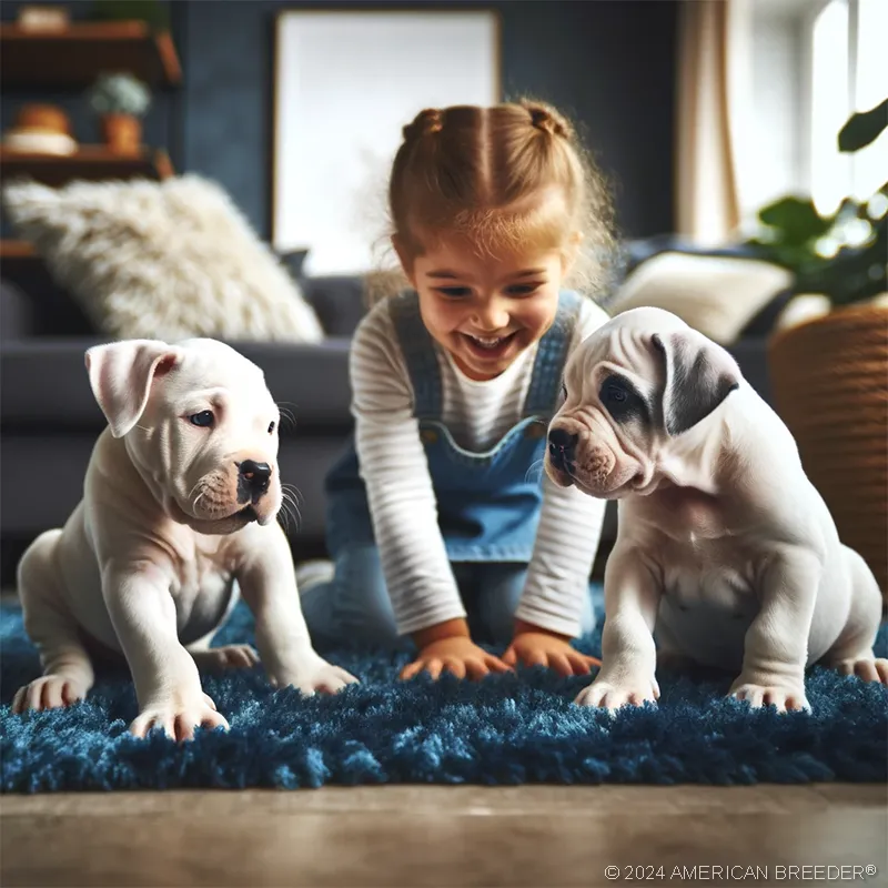 Miscellaneous Dogs Dogo Argentino Puppy 111405