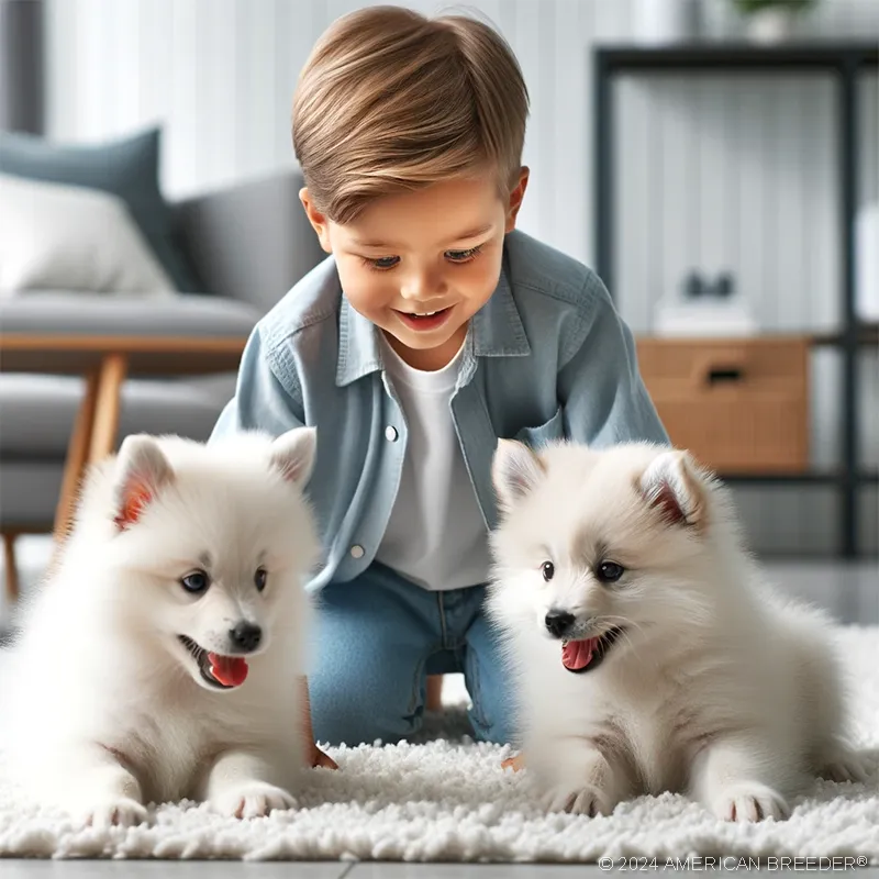 Non Sporting Dogs American Eskimo Puppy 111489