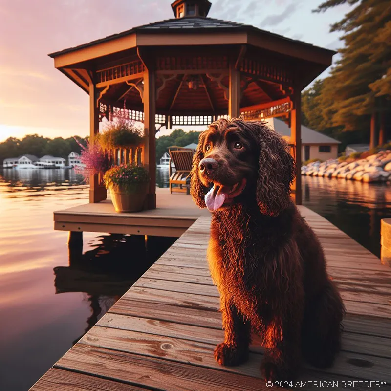 Sporting Dogs American Water Spaniel Dog 31809