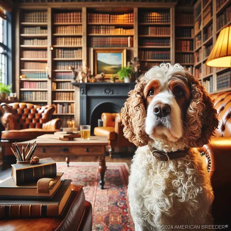 Sporting Dogs Clumber Spaniel Puppy 41873