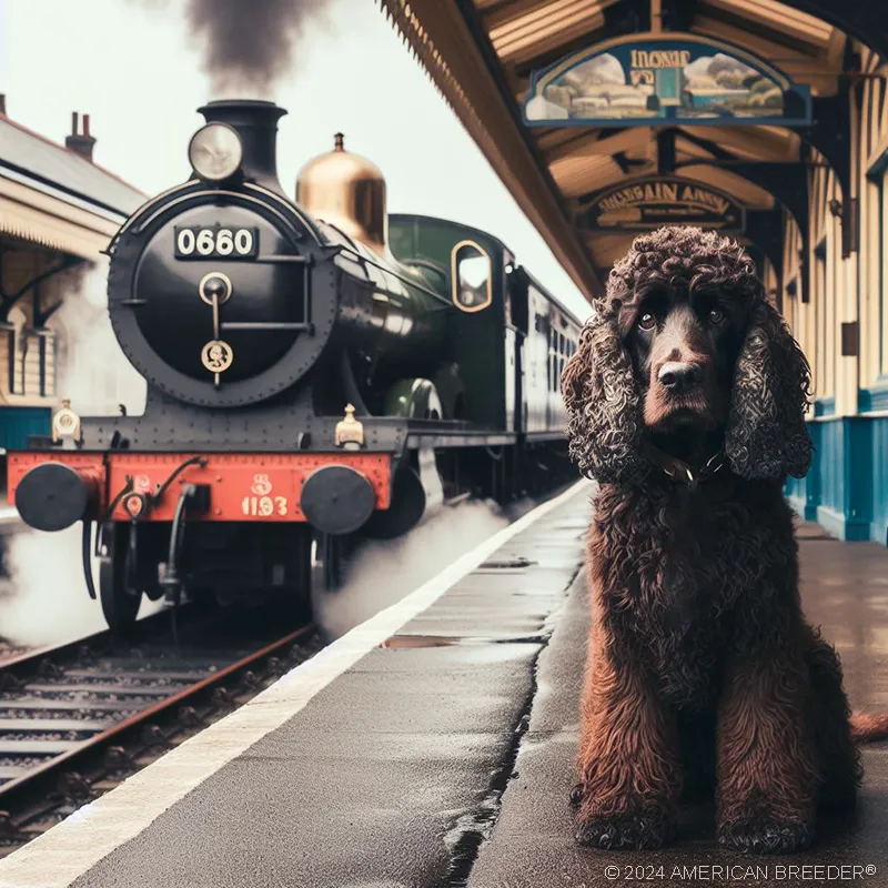 Sporting Dogs Irish Water Spaniel Dog 12037