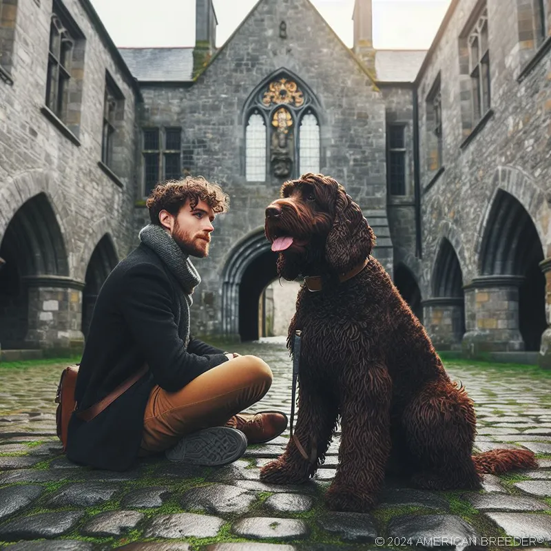 Sporting Dogs Irish Water Spaniel Dog 52043