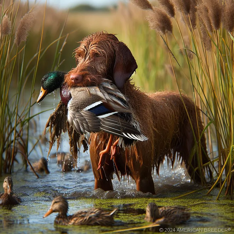 Sporting Dogs Wirehaired Vizsla Puppy 32188