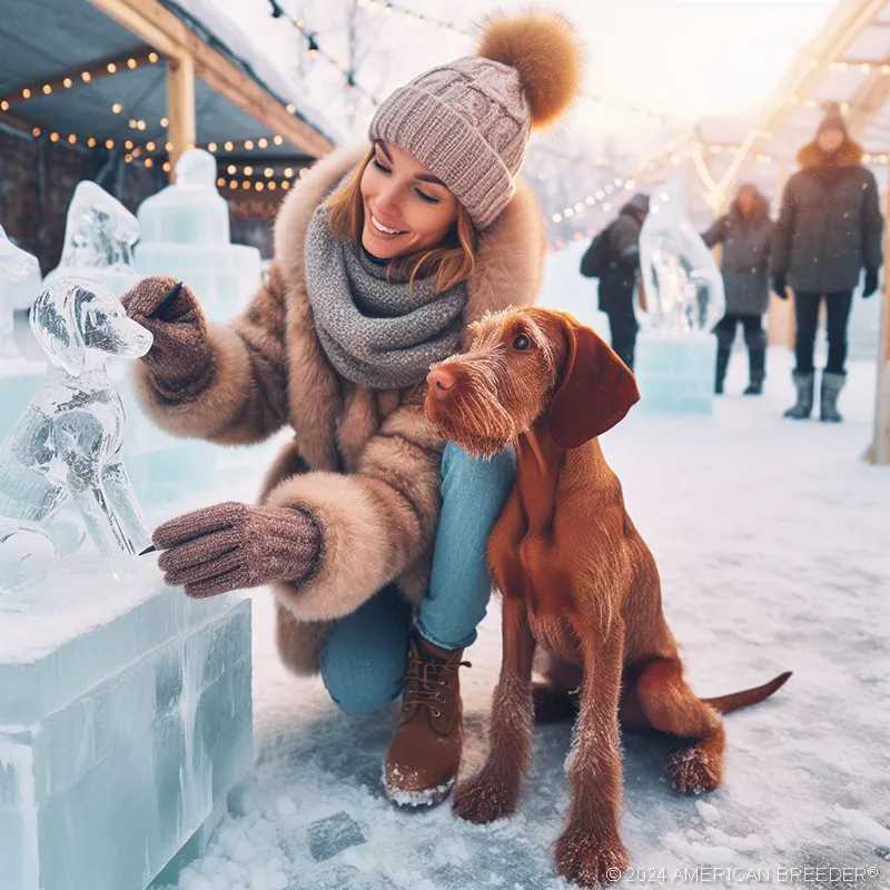 Sporting Dogs Wirehaired Vizsla Puppy 62191