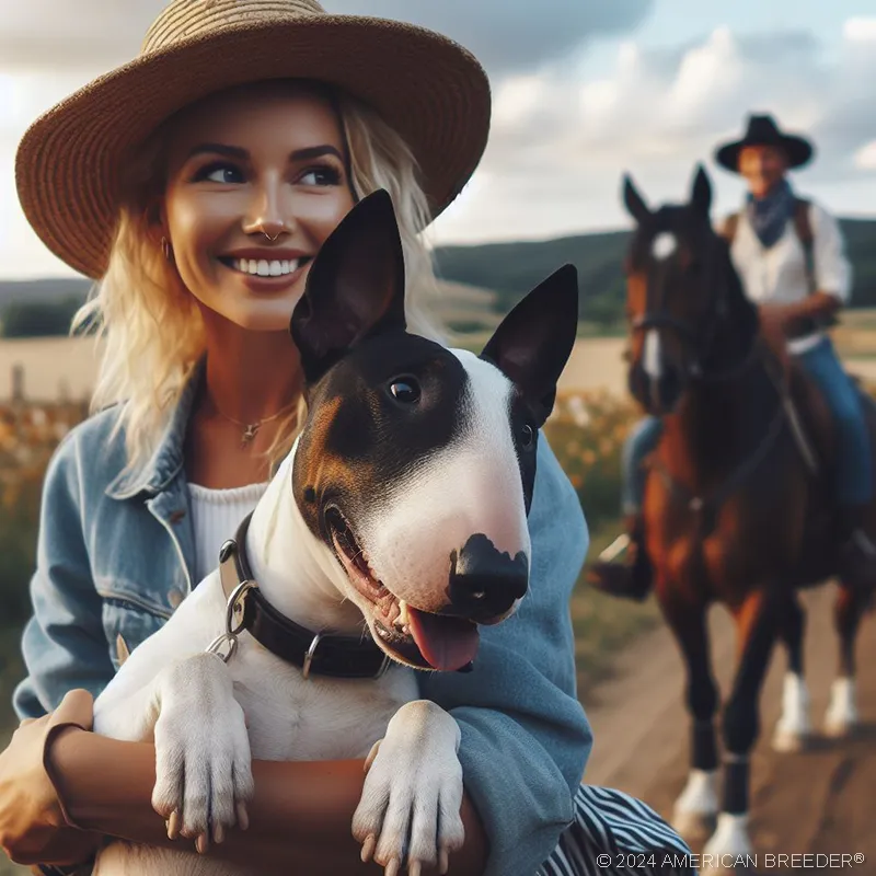 Terrier Dogs Miniature Bull Terrier Puppy 52559