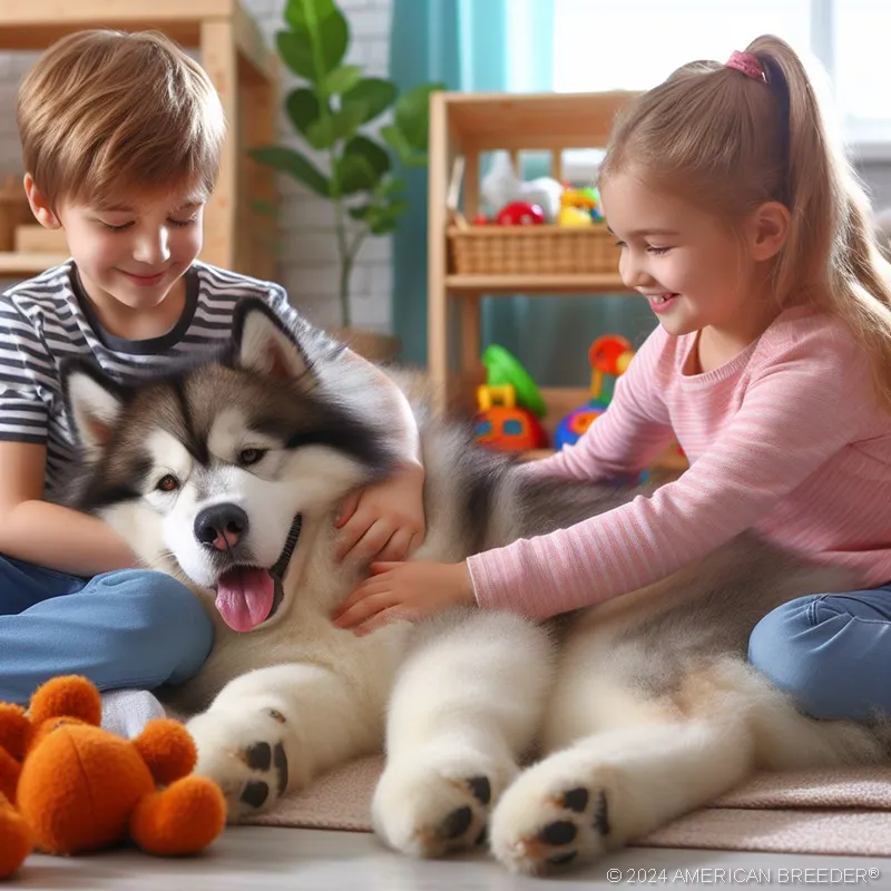 Working Dogs Alaskan Malamute Puppy 33056