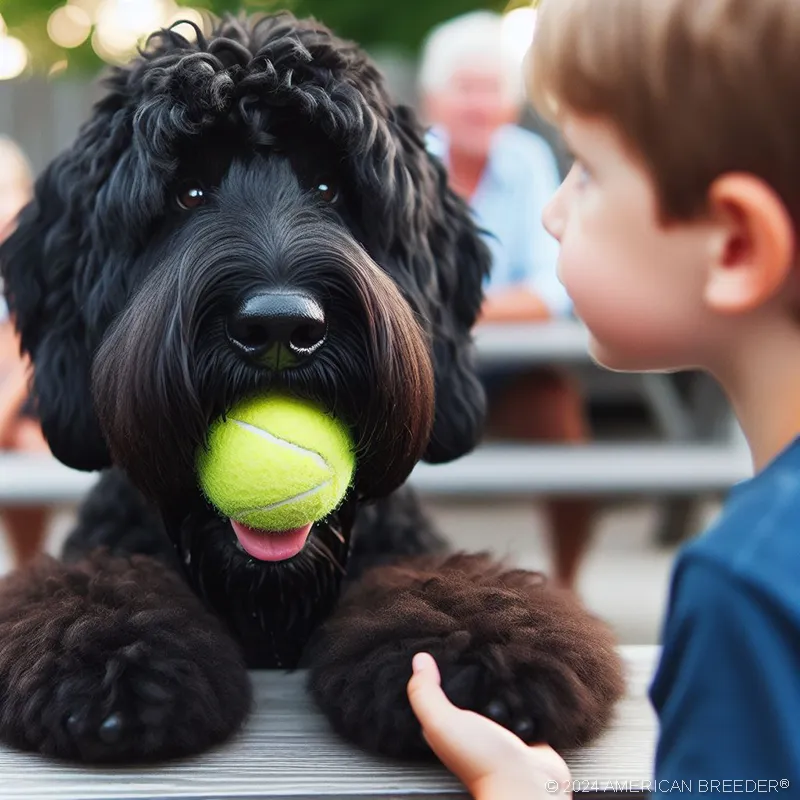 Working Dogs Black Russian Terrier Puppy 43079