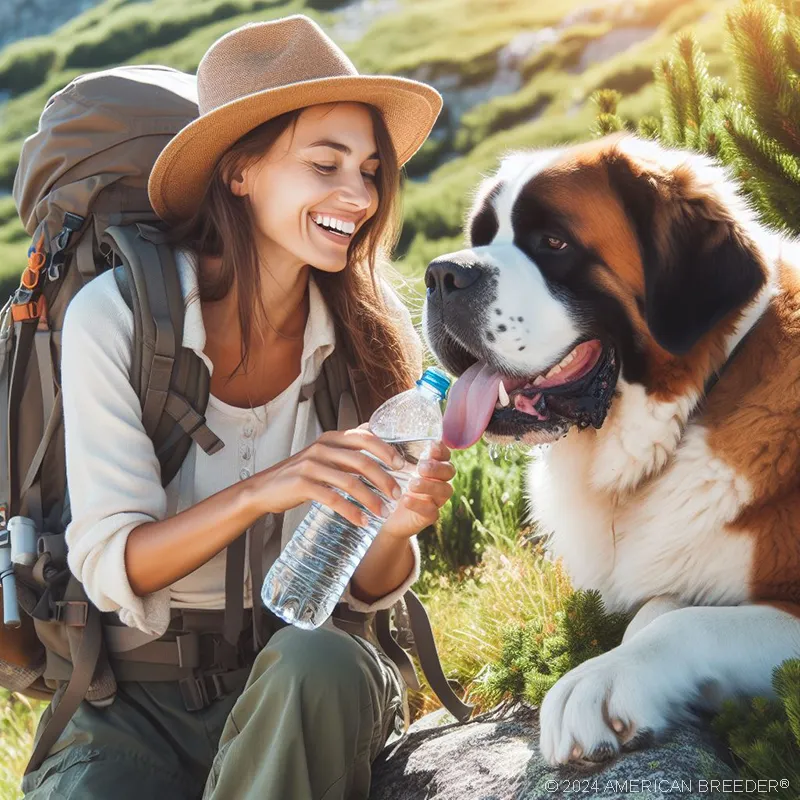 Working Dogs Saint Bernard Puppy 13332