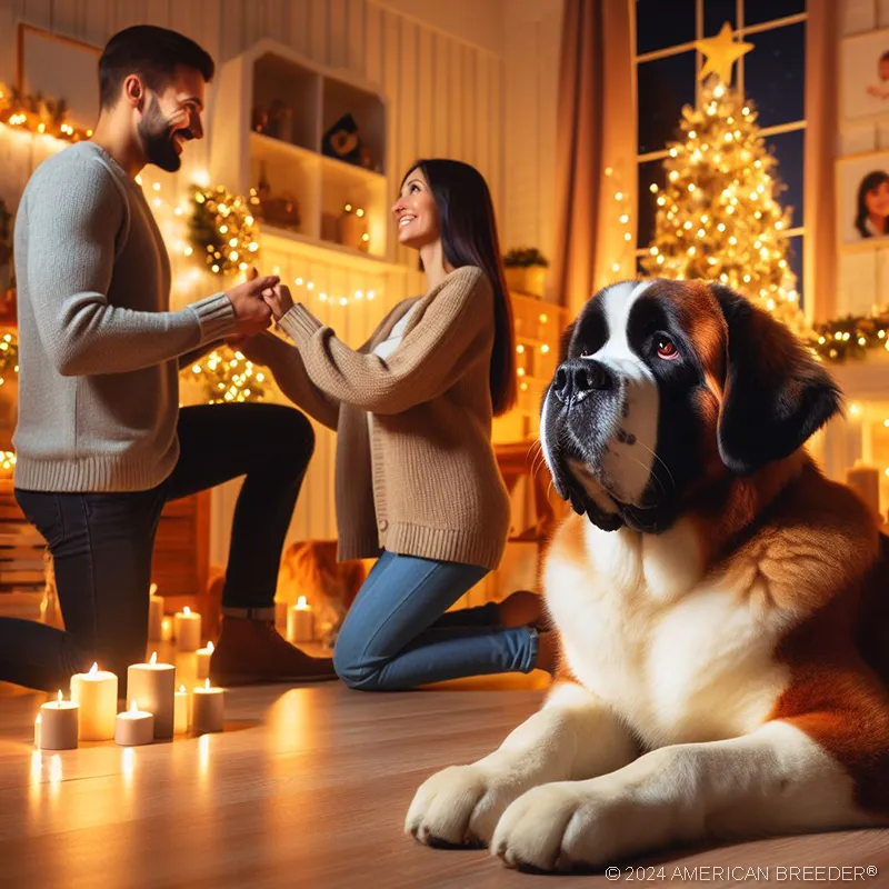 Working Dogs Saint Bernard Puppy 3331