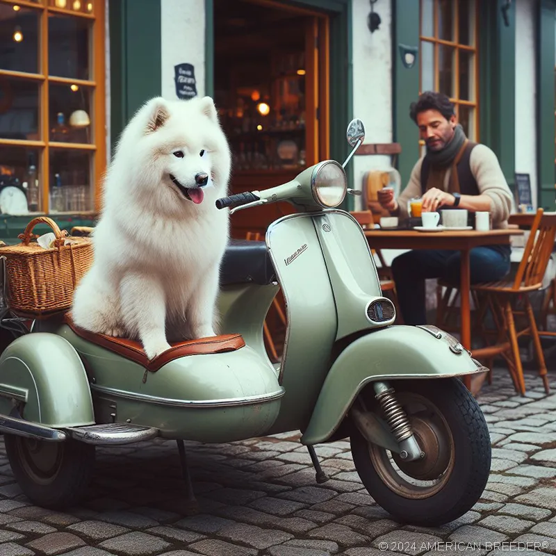 Working Dogs Samoyed Puppy 23345