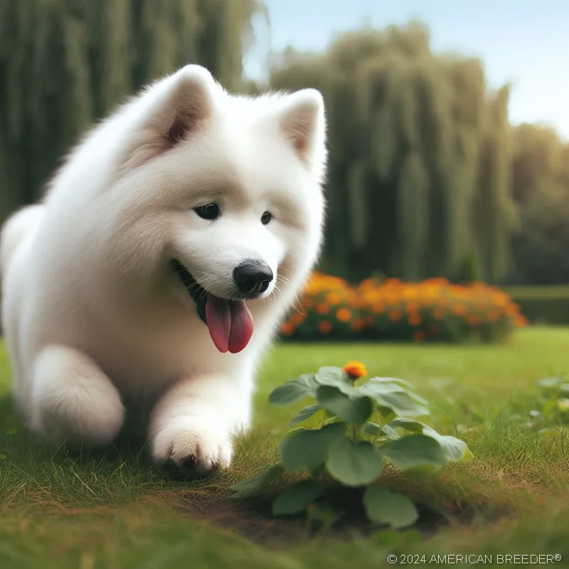 Working Dogs Samoyed Puppy 63349