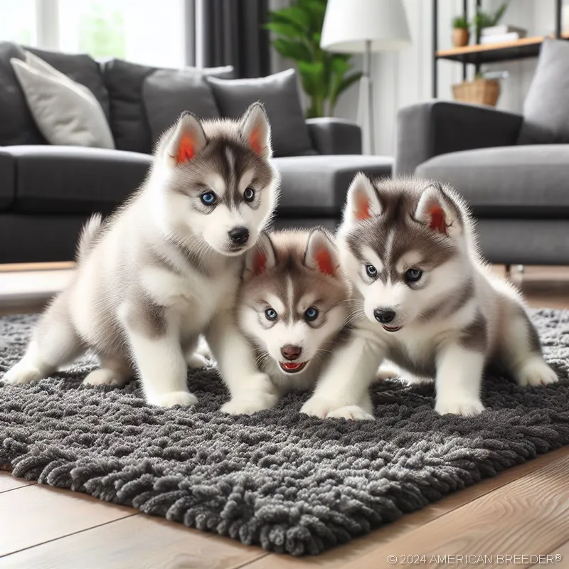 Working Dogs Siberian Husky Puppy 3353