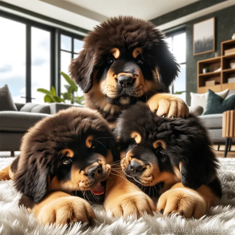 Working Dogs Tibetan Mastiff Puppy 103378